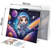 Paveikslas tapybai pagal skaičius 40x50 cm Massido Astronauta