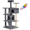 Pethaus Katės draskyklė pilka 130 cm DR-212 pilka