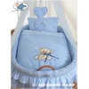 My Sweet Baby Pintas kūdikio lopšys su uždanga meškiukas mėlynas