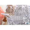 My Sweet Baby Lėlės pintas vežimėlis su pilka patalyne – baltas