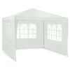 Sodo paviljonas su 3 sienomis, 3 x 3 m, baltas, Plonos