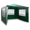 Sodo paviljonas su 3 sienomis, 3 x 3 m, žalias, Plonos