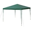 Sodo paviljonas su 3 sienomis, 3 x 3 m, žalias, Plonos