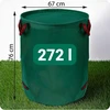 Plonos žalia 272 l sodo šiukšliadėžė PL-524