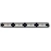 QOLTEC 54474 Patch panel RACK 24 jungtys Cat 6 UTP Juodas