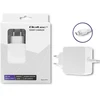 QOLTEC 50194 AC adapter 45W 20V 2.25A USB C Baltas