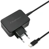 QOLTEC 51024 Charger 65W / 5-20V / 3-3.25A / USB type C / PD / Juodas