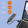 SSD Korpusas - Qoltec 52267 M.2 SATA USB-C 2TB Pilkas