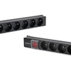 Aliumininis maitinimo juostelė pdu skirtas stovo 16a 16 x prancūzų vertikalus 18 m Qoltec