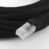 Qoltec CAT6 UTP tinklo kabelis 50m juodas