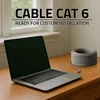 Qoltec CAT6 UTP tinklo kabelis 50m pilkas