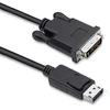QOLTEC 50364 DisplayPort Cable DVI 24+1 male 1,8m