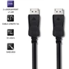 QOLTEC 50585 DisplayPort v1.4 vyriškas / DisplayPort v1.4 vyriškas 1 m