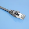 Tinklo laidas Kabelis sujungimo ftp cat5e 2 x rj-45 5 m didelės spartos auksinis ekranuotas Qoltec