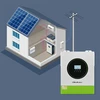 Qoltec Off-Grid 11000W 160A 48V hibridinis saulės inverteris