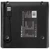 Qoltec išorinis USB 3.0 9,5 mm SATA optinio disko dėklas su integruotu laidu