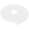 Qoltec organizer do kabli 6mm 10.0m balta