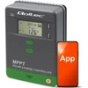 Adapteris Saulės valdiklis įkrovimo mppt su temperatūros jutiklis 20a12v / 24v lcd 2 x usb Qoltec