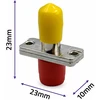 Qoltec Optinio pluošto adapteris FC/UPC - ST/UPC Simplex Singlemode