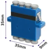 Qoltec Optinio pluošto adapteris LC/UPC Quad Singlemode