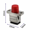 Qoltec Optinio pluošto adapteris SC/UPC - FC/UPC Simplex Singlemode