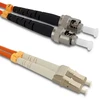 Qoltec Optinio pluošto kabelis LC/UPC-ST/UPC OM2 2m