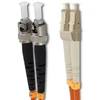 Qoltec Optinio pluošto kabelis LC/UPC-ST/UPC OM2 2m