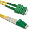 Qoltec Optinio pluošto kabelis SC/APC - LC/APC 2m