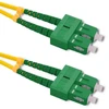 QOLTEC 54365 Qoltec Optinis Patchcord SC/APC-SC/APC | Vienmodis | 9/125 | G652D | Dviaukštis 1,5m