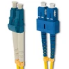 QOLTEC 54032 Optinis Patchcord SC/UPC-LC/UPC Singlemode 9/125 G652D Duplex 2m