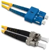 Qoltec Optinio pluošto kabelis SC/UPC-ST/UPC 1m