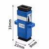 Qoltec Optinio pluošto slopintuvas SC/UPC(F) - SC/UPC(F) 10dB