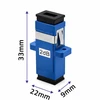 Qoltec optinio pluošto slopintuvas SC/UPC(F) - SC/UPC(F) 2dB
