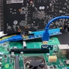 QOLTEC 55507 Riser PCI-E 1x - 16x USB 3.0 ver. 009S SATA / PCI-E 6 kontaktai