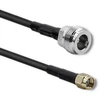 QOLTEC 57030 RG58 bendraašis kabelis N, RP-SMA kištukas, 1 m