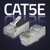 Qoltec RJ45 perėjimo jungtis CAT5e FTP 10 vnt