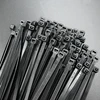 Qoltec saviblokavimo nailoninis kabelių tvirtiklis 7.2x350mm juodas 50 vnt