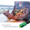 QOLTEC 54496 SC/APC šviesolaidinė greitoji jungtis, vienmodis 3,0 mm