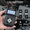 Qoltec Skaitmeninis tester akumulatora su LCD | Polskie Menu | 12V | AGM | GEL | STD | 30-220AH