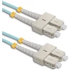Qoltec SC/UPC - SC/UPC | Multimode | 50/125 | OM4 | Duplex | 5m