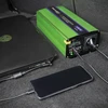 QOLTEC 51941 grynos sinusinės bangos keitiklis, monolitinis / akumuliatoriaus įkroviklis / UPS / 1200 W / 600 W / 12 V–230 V
