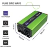 QOLTEC 51941 grynos sinusinės bangos keitiklis, monolitinis / akumuliatoriaus įkroviklis / UPS / 1200 W / 600 W / 12 V–230 V
