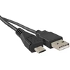 Qoltec USB 2.0 kabelis Type A - Micro USB B 0,25 m