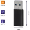 Qoltec USB A į USB C adapteris