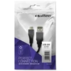 Adapteris Qoltec 50520 USB 2.0 Male/ Mic