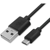 Qoltec USB A vyr. – micro USB B vyr. kabelis 1 m