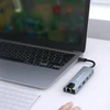 „Qoltec“ šakotuvo adapteris USB-C 5w1 | USB-C PD 100W | 2x USB | HDMI 4K | RJ45