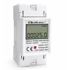 QOLTEC 50899 vienfazis elektroninis energijos suvartojimo matuoklis 230V LCD 2P DIN bėgis