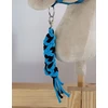 Super Hobby Horse Hobio arklio kantaras A3 su juoda kailine apdaila ir pavadžiu (juoda-turkio)