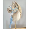 Super Hobby Horse Hobby Horse skirtas pavadėlis ir kamanos šviesiai mėlynos